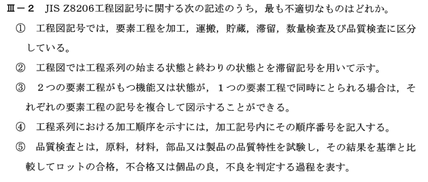 平成25年度　経営工学部門　Ⅲ-2